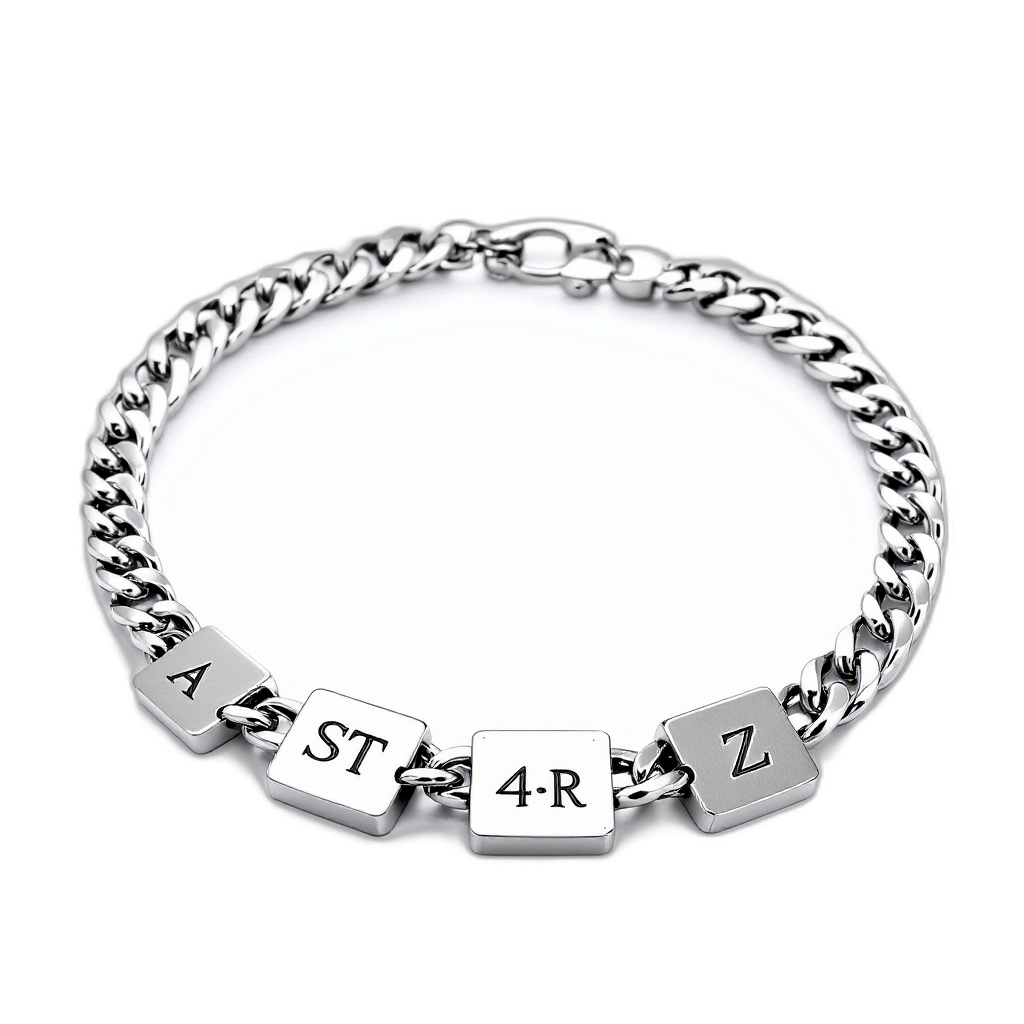 ST4RZ Steel Link Bracelet