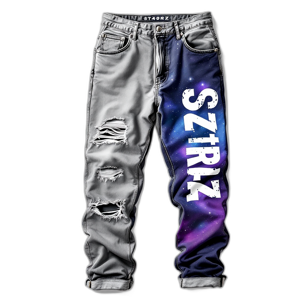 ST4RZ Night Ripped Jeans
